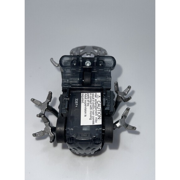 Marvel Hasbro Spiderman Spider Wars Attack Battle Pullback Car Toy 2013 Blk/Gray - Picture 5 of 5